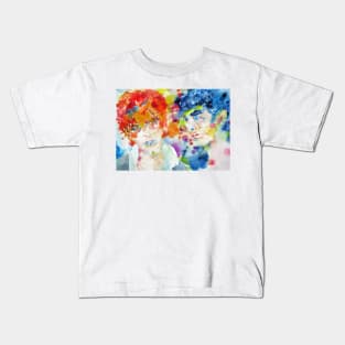 WATERCOLOR FRIENDSHIP Kids T-Shirt